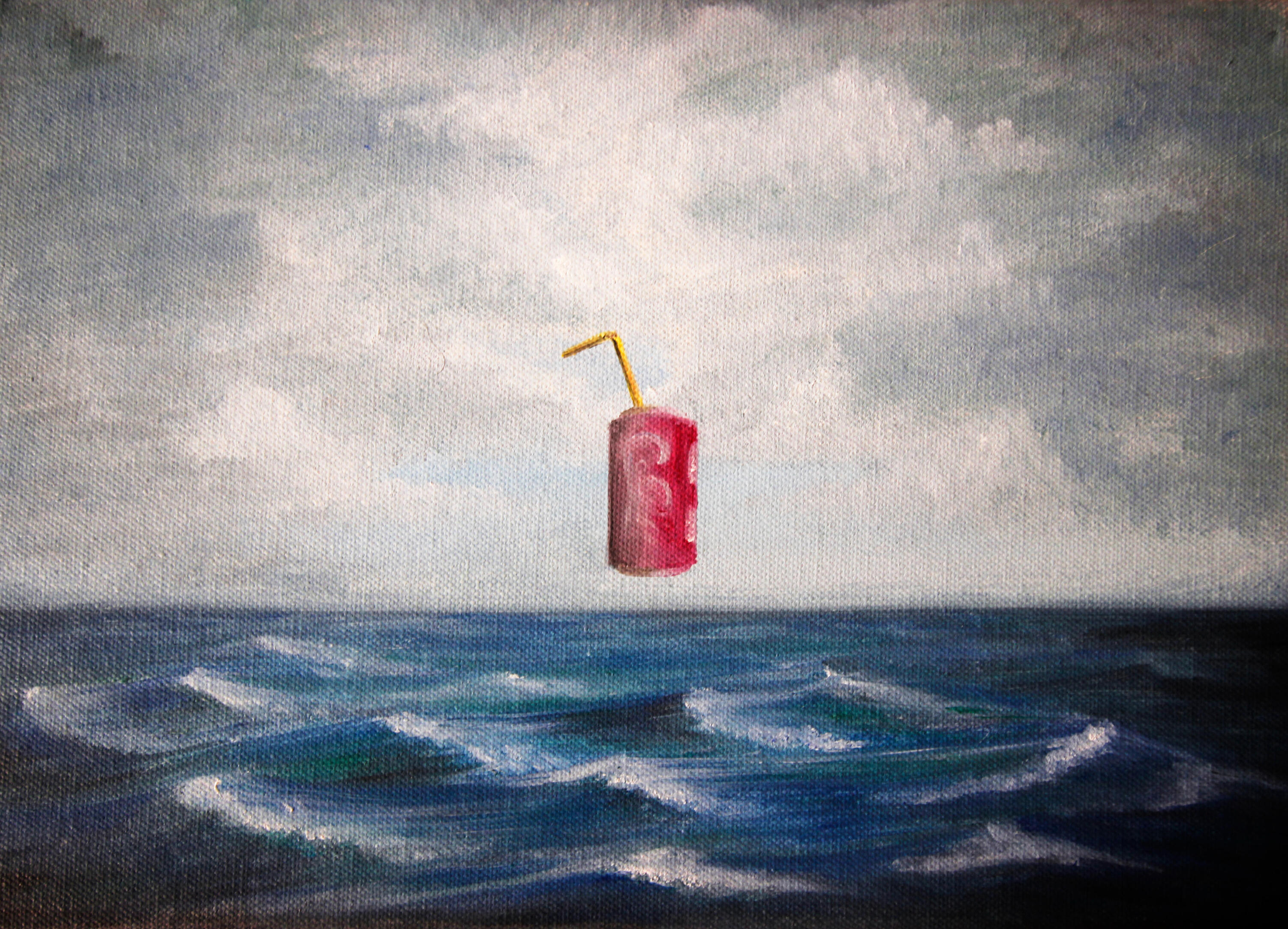 Coke Oil on canvas, 20x30cm